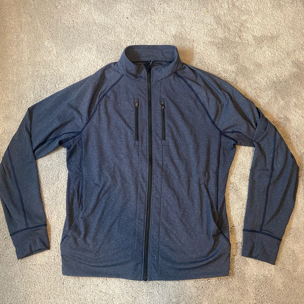 Men’s XXL Blue Lululemon Full Zip-up
